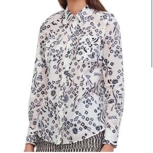 Tory Burch Atelier Brigitte Blouse, Size 12